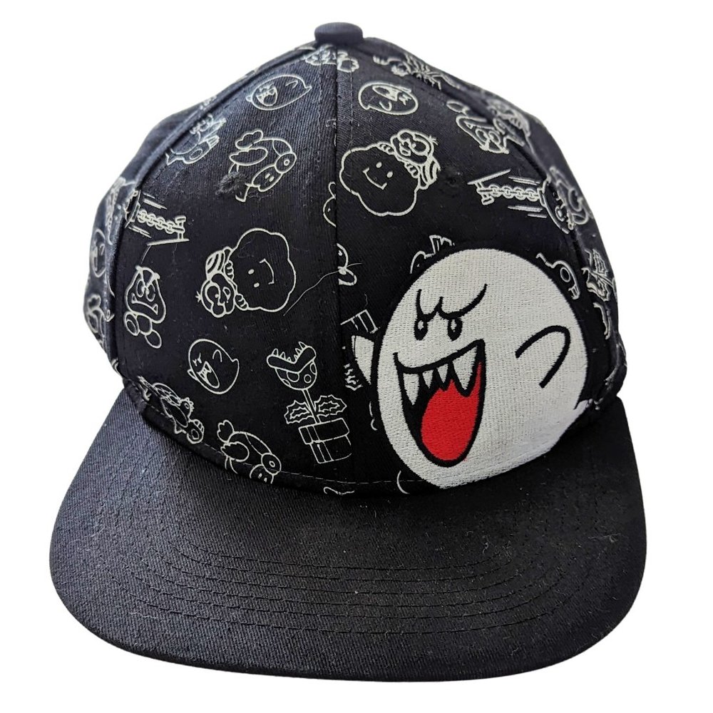 Boys/Mens Boo Super Mario Brothers Hat